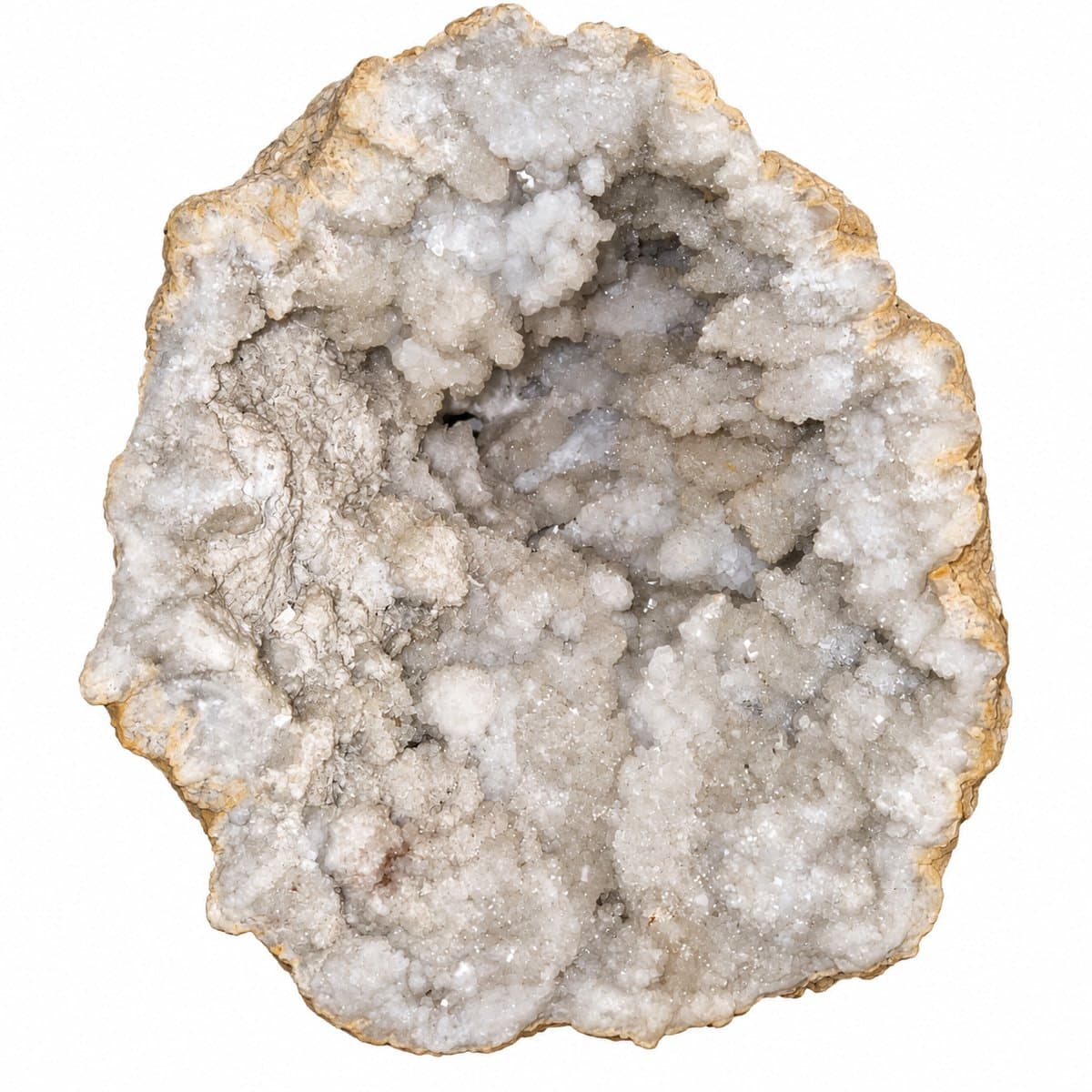 S4H® Bergkristal Geode XXL 5,08 kg – Ruwe Kwarts Geode met Kristallen – Natuurlijk Kristal – Uniek Exemplaar – Decoratie, Energie & Meditatie