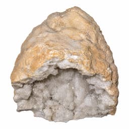 S4H® Bergkristal Geode XXL 5,08 kg – Ruwe Kwarts Geode met Kristallen – Natuurlijk Kristal – Uniek Exemplaar – Decoratie, Energie & Meditatie 5
