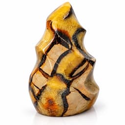 S4H® Septarie Vlam 700–800 g – Gepolijste Natuurlijke Edelsteen – Septarian Flame – Aarding, Balans & Innerlijke Kracht – Uniek Decoratiestuk 6