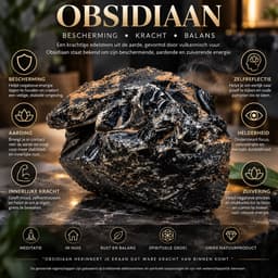 S4H® Ruwe Zwarte Obsidiaan XXL – 6 kg – Premium Natuurlijke Edelsteen – Grote Ruwe Obsidiaan – Uniek Decoratiestuk & Verzamelsteen 3