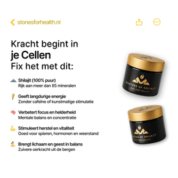 Masters of Shilajit – Pure Energie & Spirituele Diepgang | 30 g & 50 g 7