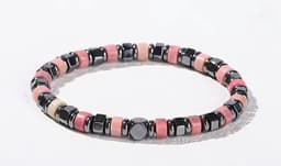 S4H - Armband Rhodoniet & Hematiet – Innerlijke Kracht & Liefde 2