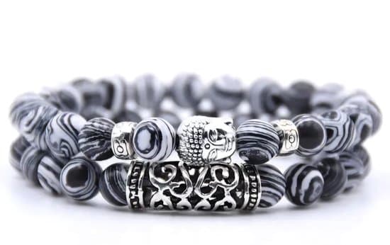 S4H Zebragaat Buddha Armband – 8 mm kralen – Bescherming & Balans