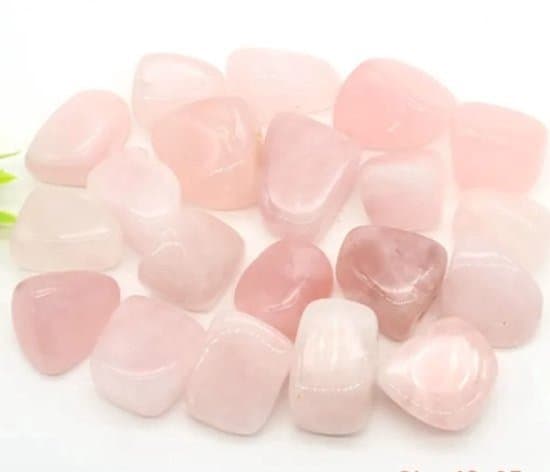 S4H Getuimelde Rozenkwarts edelstenen 50 gram