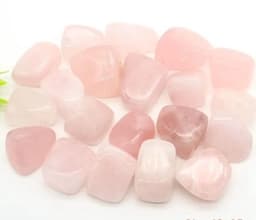 S4H Getuimelde Rozenkwarts edelstenen 50 gram