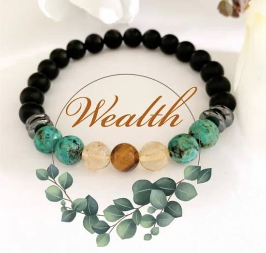 S4H Wealth Edelstenen Armband / size 18 cm