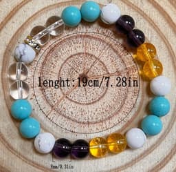 S4H 4-Elementen Armbanden set – Water • Vuur • Aarde • Lucht – 8 mm – 19 cm 2