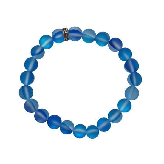 S4H Armband Blauwe Agaat 8mm