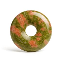 S4H - Gepolijste Donut unakite 30 mm