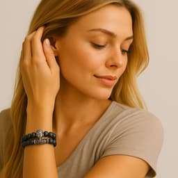 S4H Buddha Armband – Onyx – 8 mm Natuurstenen Kralen – Bescherming & Balans – Unisex Spirituele Armband (18–21 cm) 5