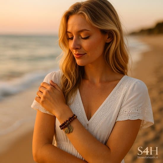 S4H Jaspis Armband – Dubbel met Levensboom & Blad Hanger voordelen