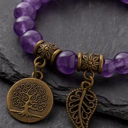 Amethist Mala Armband – Bescherming, Intuïtie & Innerlijke Rust | S4H 4