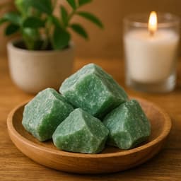 S4H – Groene Aventurijn Ruwe Edelsteen Brokken ±300 gram | Geluk, Groei & Positieve Energie 3