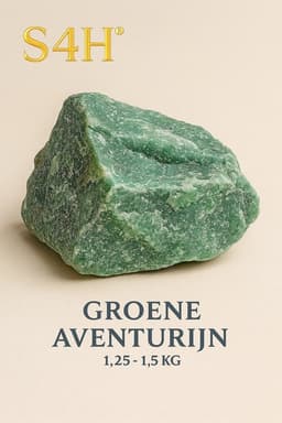 Groene Aventurijn Brok 1,25 – 1,5 KG | S4H®