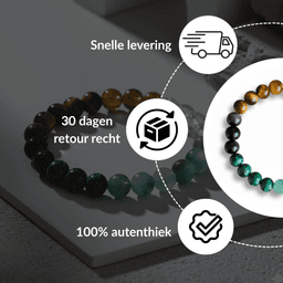 Geld-Armband – Edelstenen Armband voor Rijkdom & Overvloed | S4H 3