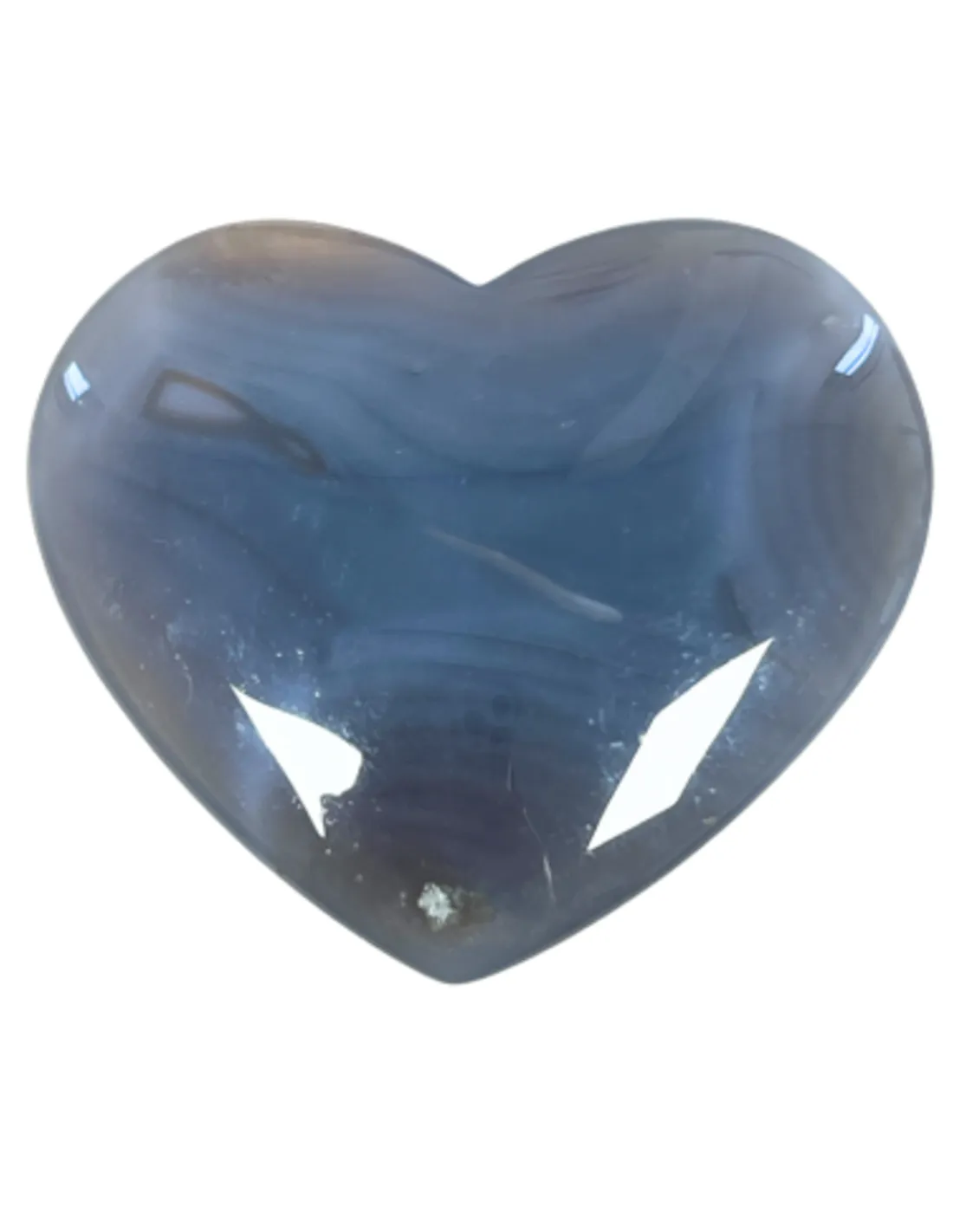 Agaat edelsteen hart 7-8 cm voordelen
