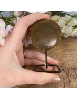 Agaat op voet mini nr.18 2