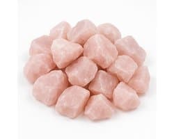S4H – Rozenkwarts Ruw Grove Stukken 3 KG Los | Liefde, Harmonie & Positieve Energie | Edelsteen Decoratie & Healing