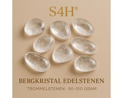 S4H – Bergkristal Edelstenen Trommelstenen – 90-100 gram
