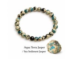 S4H Aqua Terra Jasper Armband – 8 mm – 18 cm