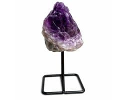 S4H Amethist op Standaard (10–12 cm) – Pure, kalmerende uitstraling