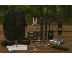 S4H - Premium 14-in-1 Nood / Survival & EDC Kit – Multitool, Zaklamp, Paracord & Noodhulpmiddelen
