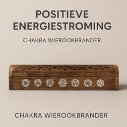 S4H - Wierookbrander met Chakra tekens - wierook houder