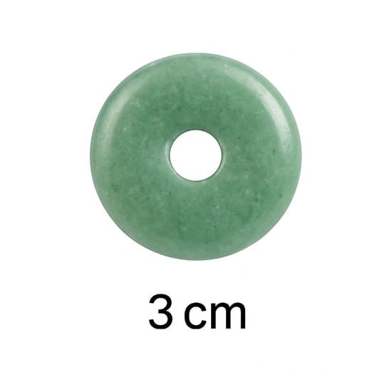 S4H - Gepolijste Donutvormige Aventurijn Edelsteen 30 mm