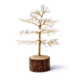 S4H- Bergkristal boompje 18cm hoog