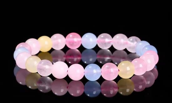 S4H Morganiet Kleurrijk Edelstenen Armband 8 mm kralen / size 18 cm