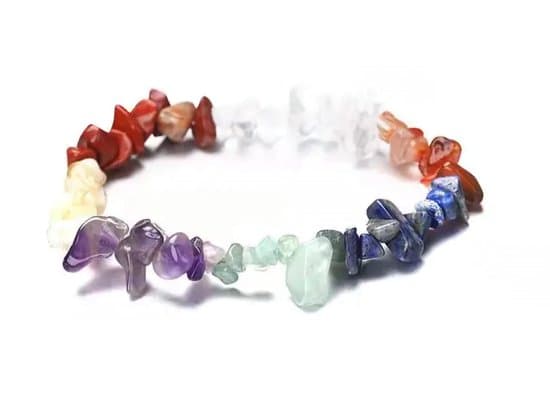 S4H - 2 stuks 7 chakra's Splitarmband 18 cm