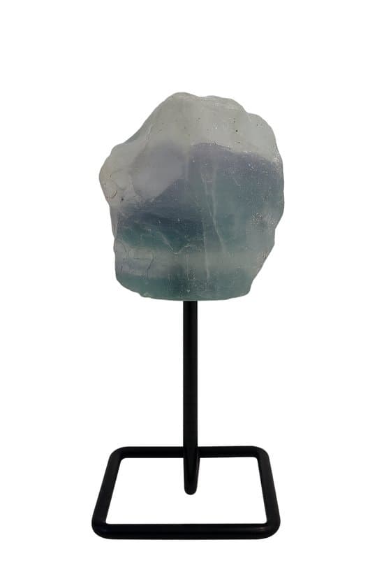 S4H – Fluoriet Ruw op Standaard – Steen van Inzicht, Focus & Innerlijke Rust