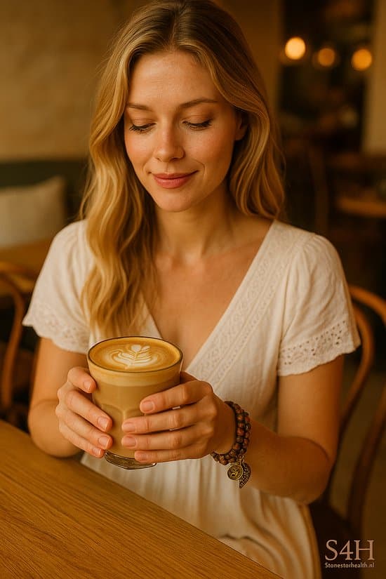 S4H Jaspis Armband – Dubbel met Levensboom & Blad Hanger