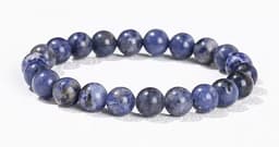 S4H SODALITE 5A EDELSTENEN ARMBAND 8MM / KRALEN 18 CM SIZE